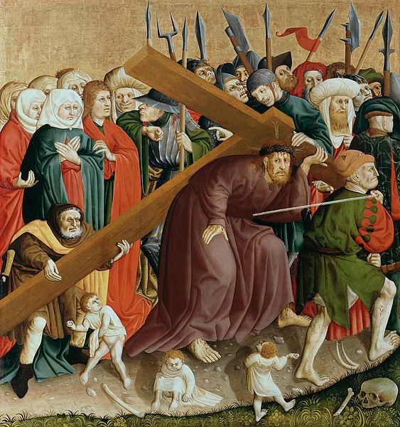 Hans Multscher The Cross of Christ; The Wings of the Wurzach Altar